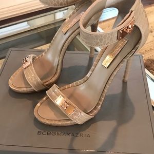 BCBG Nude heel